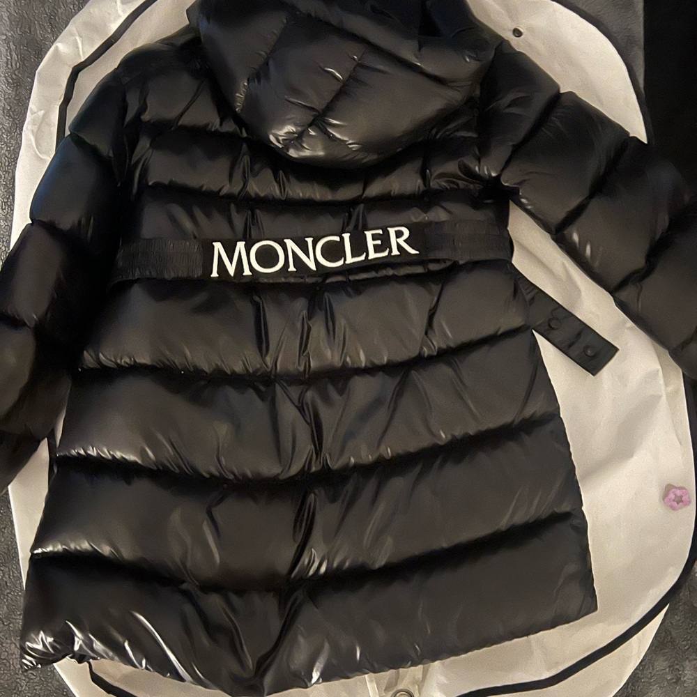 Kids Moncler Winter Long-Puffer Coat Lightly Used Size10 Big Girls Fit Ages 8-11